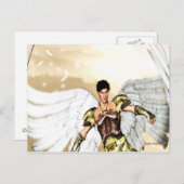 Carte Postale Ange gardien (Devant / Derrière)