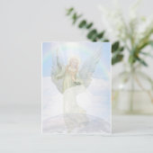 Carte Postale Ange gardien dans les nuages (Debout devant)