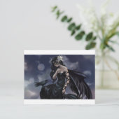 Carte Postale ange gothique (Debout devant)