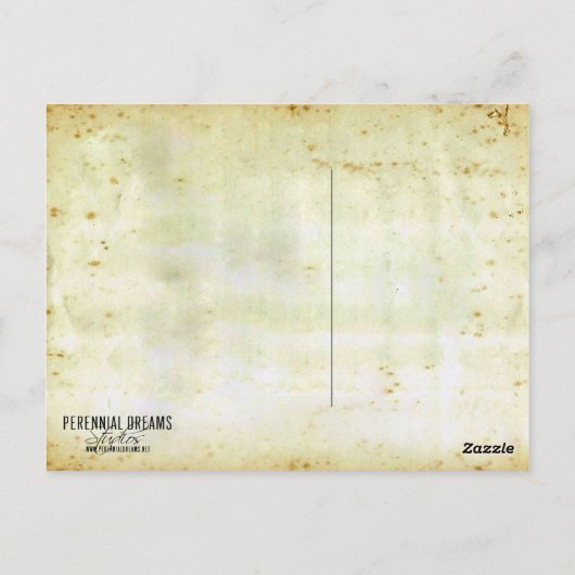 Carte Postale Ange humble (Dos)