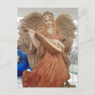 Carte Postale Ange jouant de la guitare