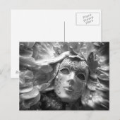 Carte Postale Ange masqué (Devant / Derrière)