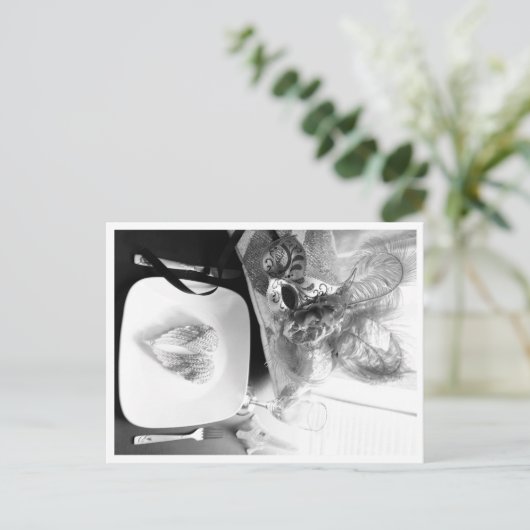 Carte postale "Ange perdu" (Debout devant)