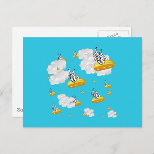 Carte Postale Ange Twinkies (Devant / Derrière)