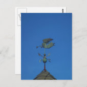 Carte Postale Ange Vane météorologique (Devant / Derrière)