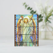 Carte Postale Ange, Verre Tiré, (Debout devant)