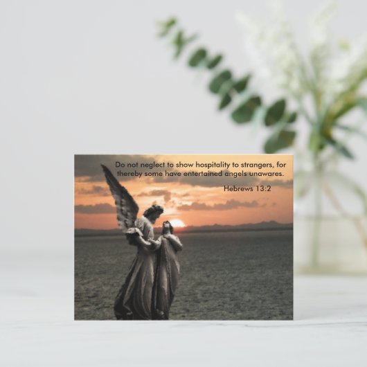 Carte postale Angel (Debout devant)