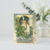 Carte postale - Angel À feuillage persistant (Debout devant)