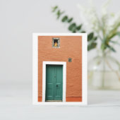 Carte Postale Angel à la fenêtre, Culross, Écosse (Debout devant)