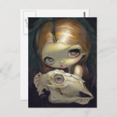 Carte postale "Angel Alchimique I" (Devant / Derrière)