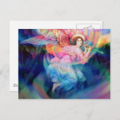 Carte Postale Angel arc-en-ciel (Devant / Derrière)