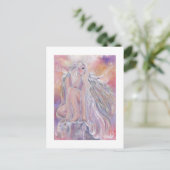 Carte Postale Angel au soleil du matin par Renee Lavoie (Debout devant)