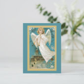 Carte Postale Angel avec cornes (Debout devant)