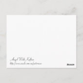 Carte Postale Angel Avec Kaftan (Dos)