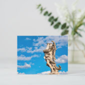 Carte Postale Angel avec la colonne (Debout devant)