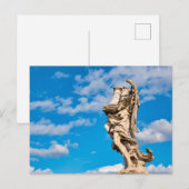 Carte Postale Angel avec la colonne (Devant / Derrière)