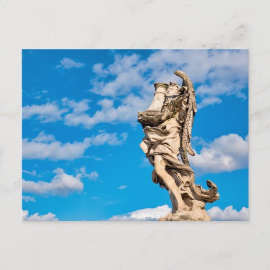 Carte Postale Angel avec la colonne (Devant)