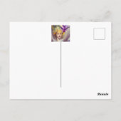 Carte Postale Angel avec orchidée (Dos)