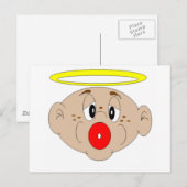 Carte Postale Angel Baby (Devant / Derrière)