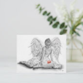 Carte postale Angel Ballerina interdit (Debout devant)