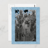 Carte Postale Angel bleu 18 (Devant / Derrière)