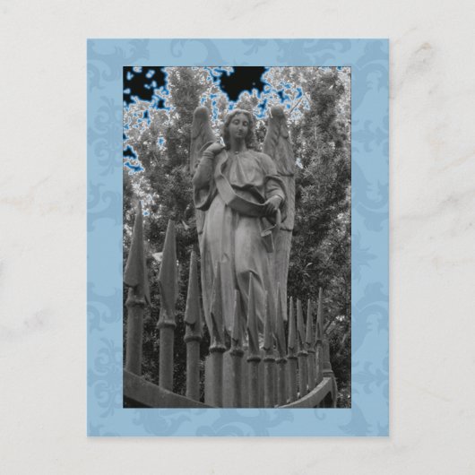 Carte Postale Angel bleu 18 (Devant)