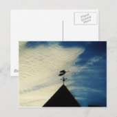 CARTE POSTALE ANGEL BLOWING HORN (Devant / Derrière)