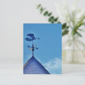 CARTE POSTALE ANGEL BLOWING HORN (Debout devant)