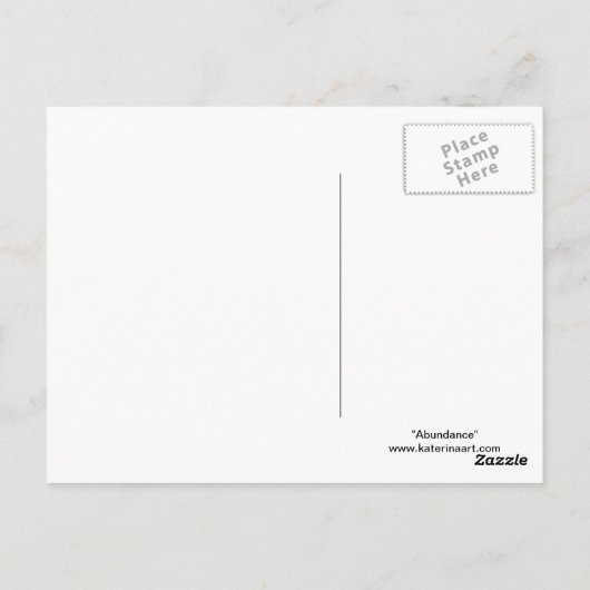 Carte postale Angel Bunny (Dos)