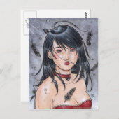 Carte postale Angel cassé (Devant / Derrière)