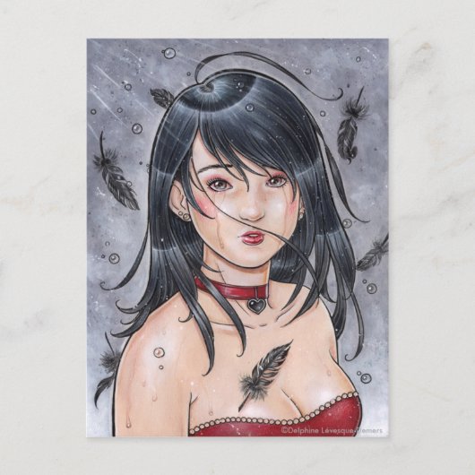 Carte postale Angel cassé (Devant)