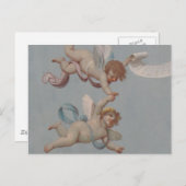 Carte Postale Angel Cherubs Renaissance lunaire (Devant / Derrière)