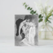 Carte postale Angel couple (Debout devant)