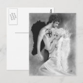 Carte postale Angel couple (Devant / Derrière)