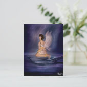 Carte Postale Angel dark blue wall art (Debout devant)
