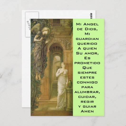Carte postale Angel de Dios (Devant / Derrière)