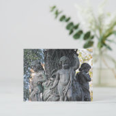 Carte Postale Angel de la Fontaine des Eaux, Central Park (Debout devant)