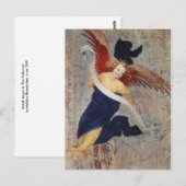 Carte Postale Angel de la Visitation de Broederlam (Devant / Derrière)