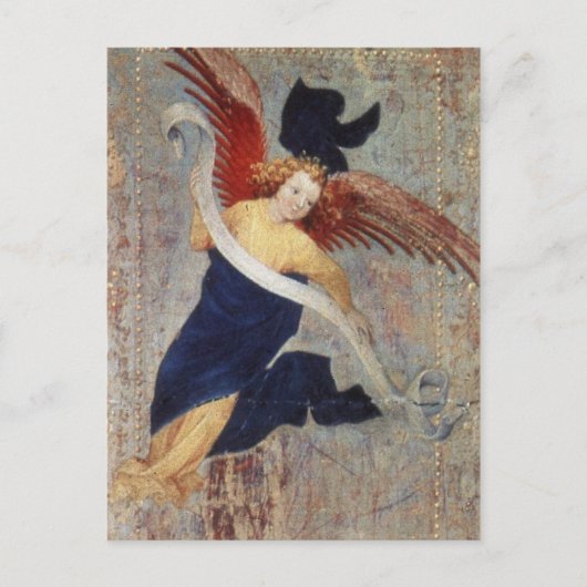 Carte Postale Angel de la Visitation de Broederlam (Devant)