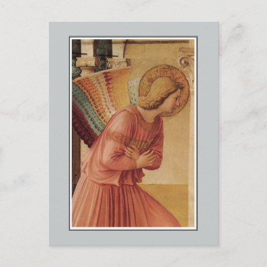 Carte Postale Angel de l'Annonciation par Fra Angelico (Devant)
