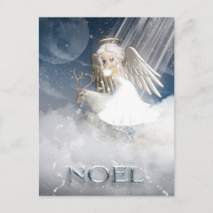 Carte postale Angel de neige - NOEL