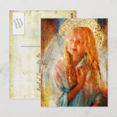 Carte Postale Angel de tranquillité (Devant / Derrière)