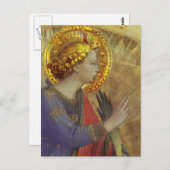 Carte Postale Angel en or (Devant / Derrière)