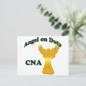 Carte Postale Angel en service (Debout devant)