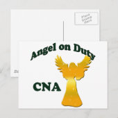 Carte Postale Angel en service (Devant / Derrière)
