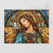 Carte Postale Angel en verre tendu avec ailes (Devant)