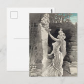 Carte Postale Angel et déesse Valentine (Devant / Derrière)
