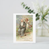 Carte Postale Angel et père Heure n° 1 (Debout devant)