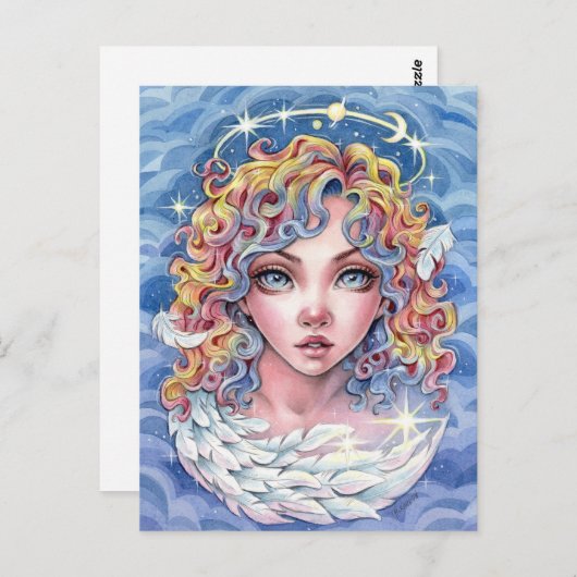 Carte Postale Angel Eyes (Devant / Derrière)