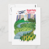 Carte Postale Angel Falls Venezuela (Devant / Derrière)